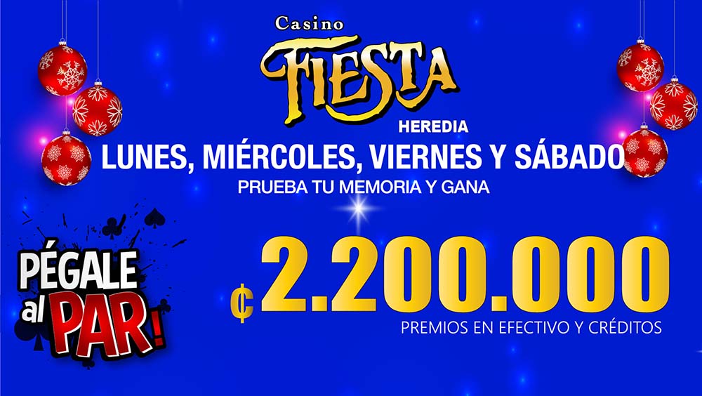 Horario casino fiesta heredia